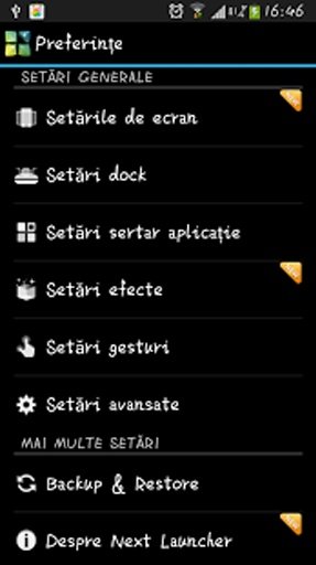 Next Launcher Romanian Lang截图4