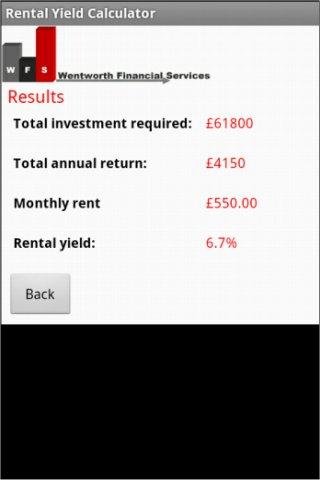 Rental Yield Calculator截图1