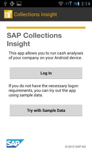 SAP Collections Insight截图6