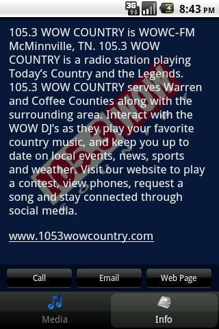 105.3 WOW COUNTRY截图2