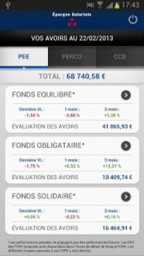 Epargne Salariale CM截图1