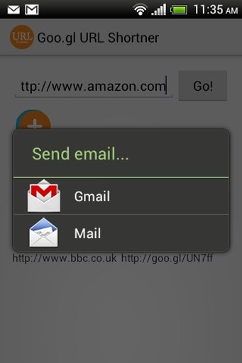 Goo.gl URL Shortener +截图3
