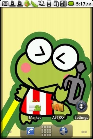 Keroppi Livewallpape截图2