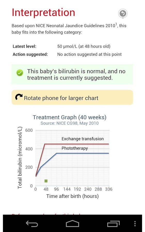 BiliApp Newborn Jaundice...截图1