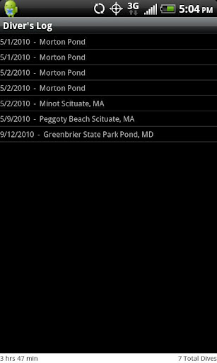 Diver's Log截图1