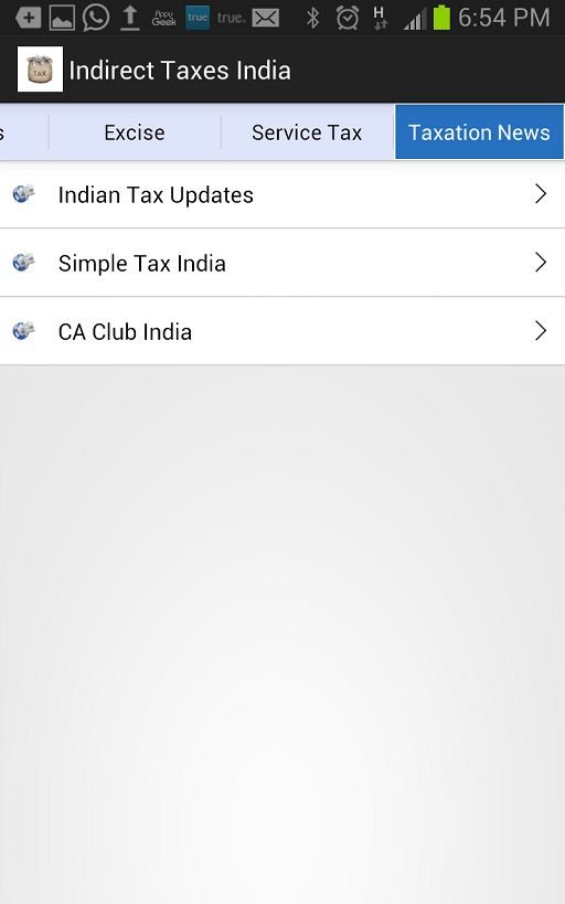 Indirect Taxes India截图2