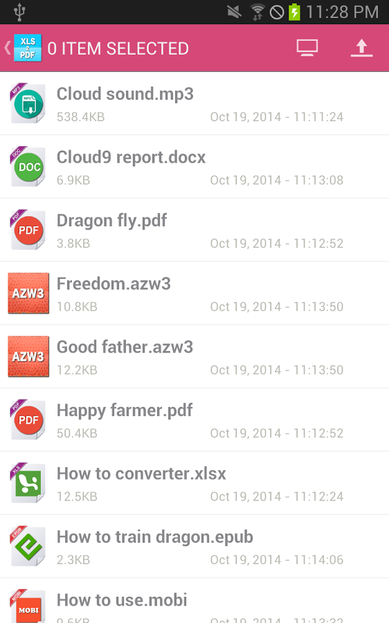 XLSX to PDF Converter截图1