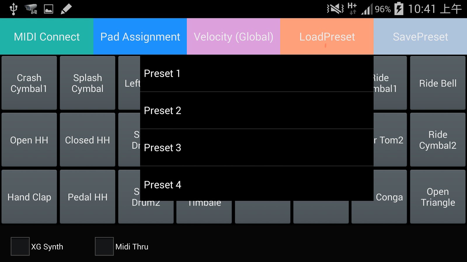 MIDI Drum Pad截图1