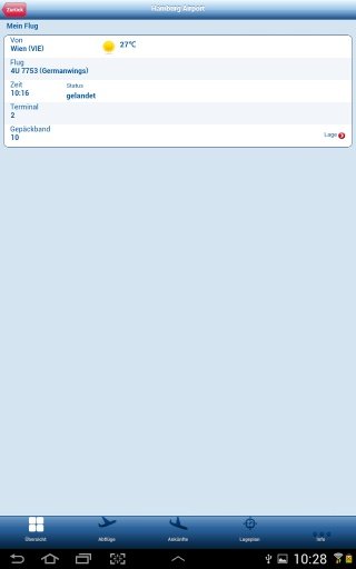 Hamburg Airport App截图4