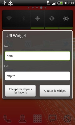 URL Widget截图3