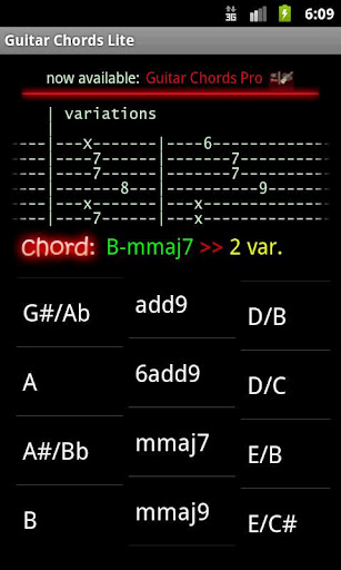 Guitar Chords Lite截图2