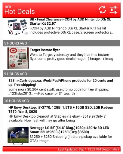 RFD Hot Deals Widget截图1