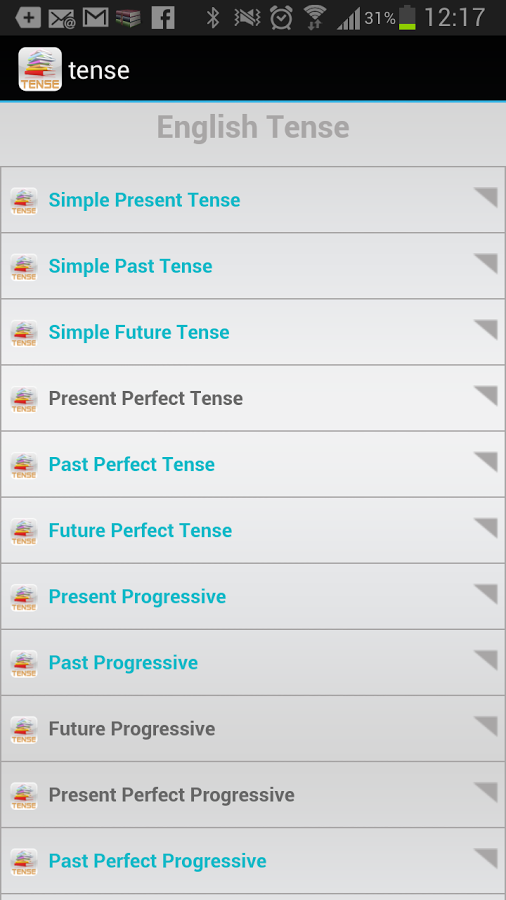 English Tense截图3