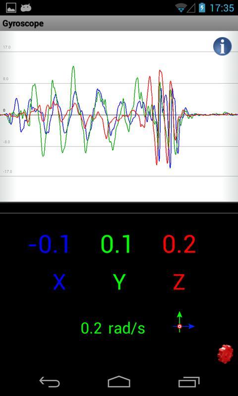 Sensor fusion app截图1