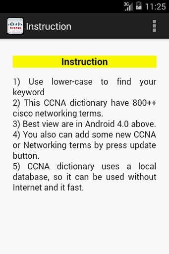 CCNA Dictionary截图6