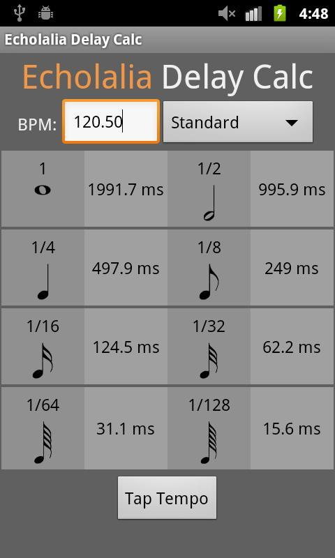 Echolalia Delay Calc截图3