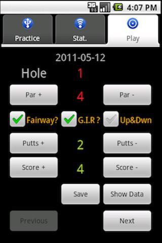 Golf Practice Tracker截图5