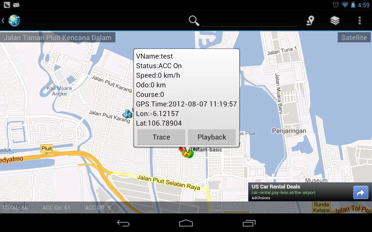 INDOGPS Vehicle Tracker ...截图1