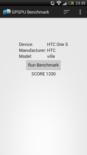 GPGPU Benchmark截图3