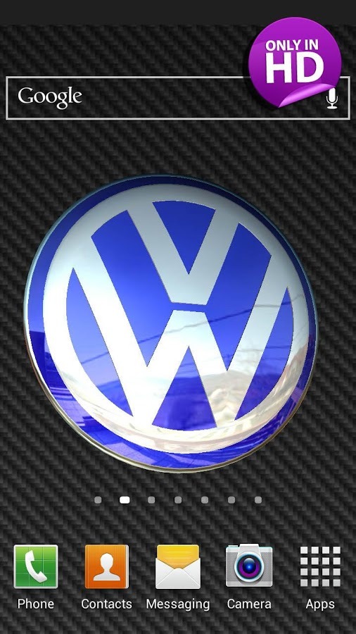 3D VOLKSWAGEN Logo LWP截图8