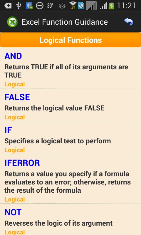 Excel Function Guidance截图11