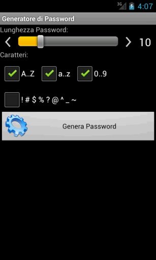 Generatore di Password截图1