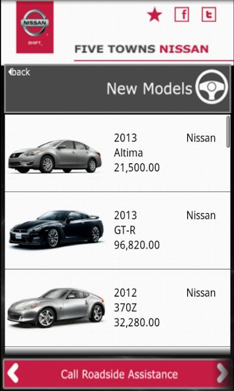 Five Towns Nissan截图2