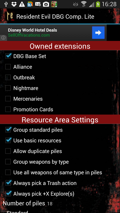 Resident Evil DBG Comp. Lite截图6