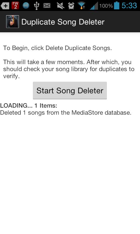 Duplicate Song Deleter截图2