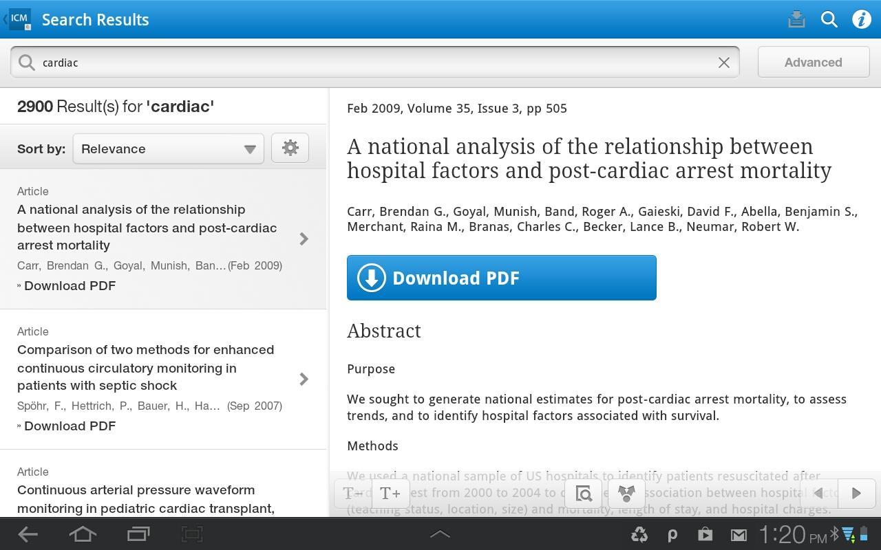 Intensive Care Medicine截图2