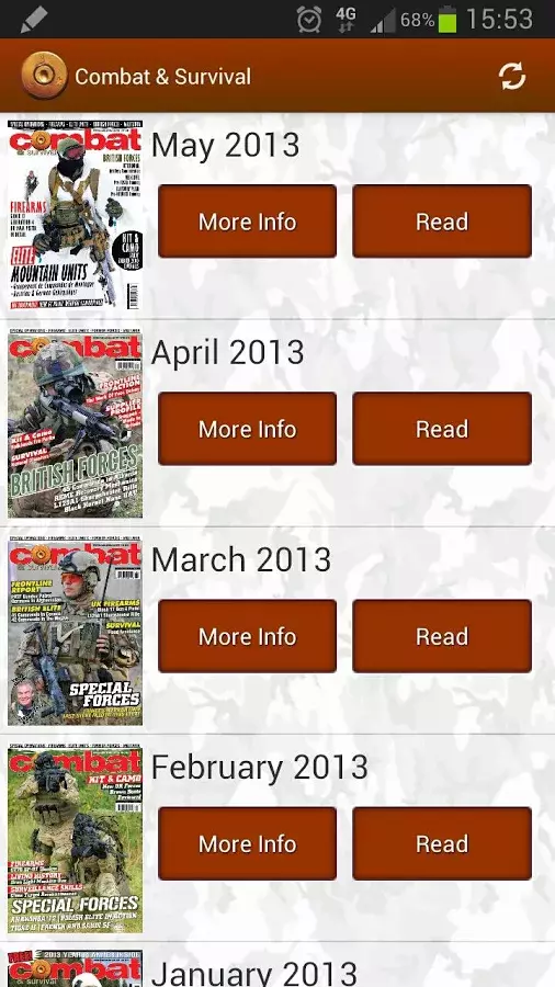 Combat & Survival Magazine截图1