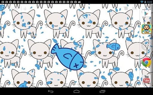 Cat and Fish LWP Lite截图3