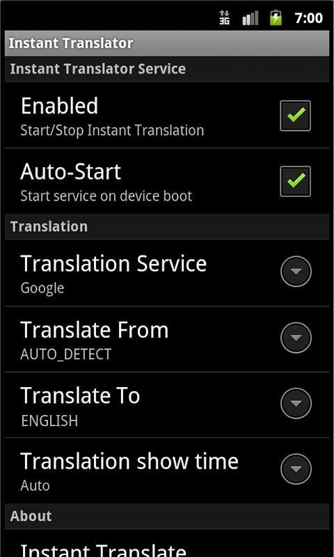 Instant Translator截图2