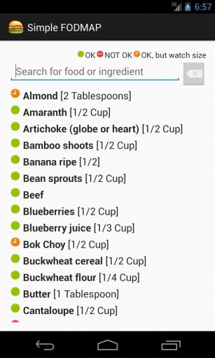 Simple FODMAP截图1