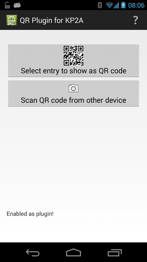 QR Plugin for KP2A截图1