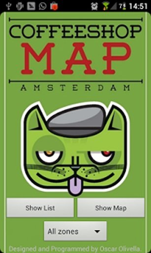 Coffeeshop Map Amsterdam截图3