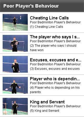 Poor Badminton Player Behavior截图2