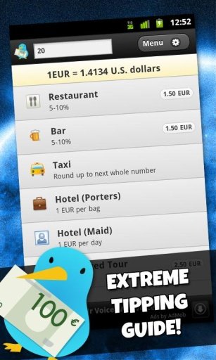 Tipping Bird: World Tip Guide截图2