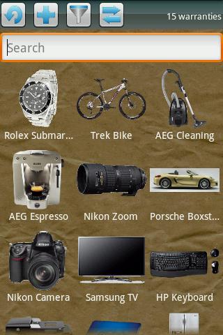 My Warranties Lite截图4