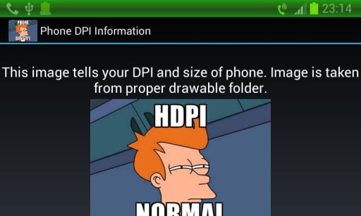 Phone DPI Information截图1