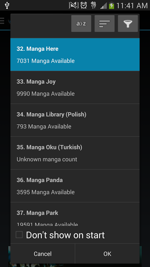 My Manga Reader截图1