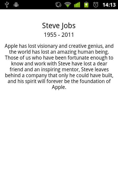 RIP Steve Jobs截图1