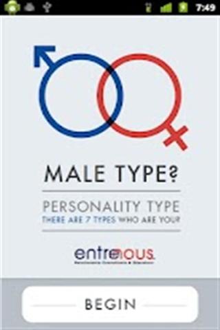 Male Personality Test截图5