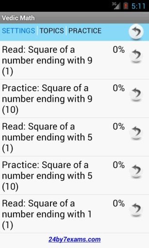 Vedic Math By 24by7exams截图1
