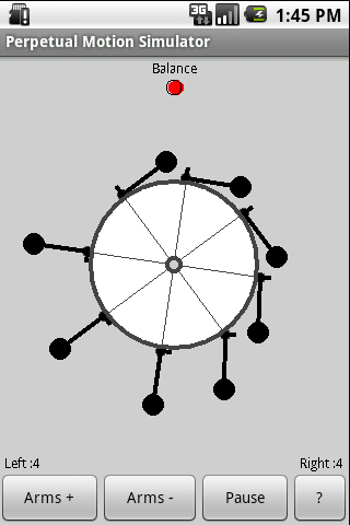 Perpetual Motion Simulat...截图1