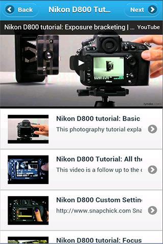 Nicon D800 Tutorial截图2