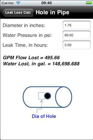 Leak Loss Calculation截图4