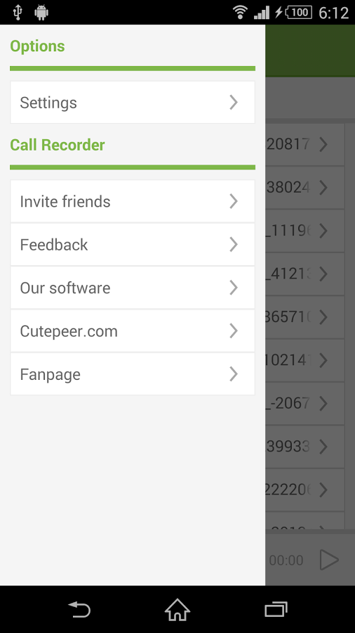 Call Recorder Pro @Voice Rec截图1