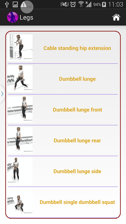 Female Fitness Workout Plan截图3