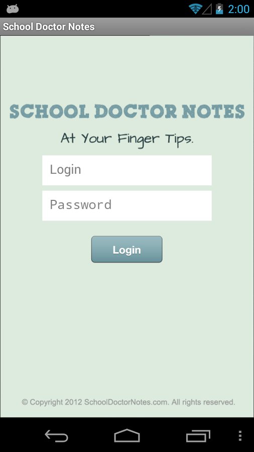 School Doctor Notes截图2